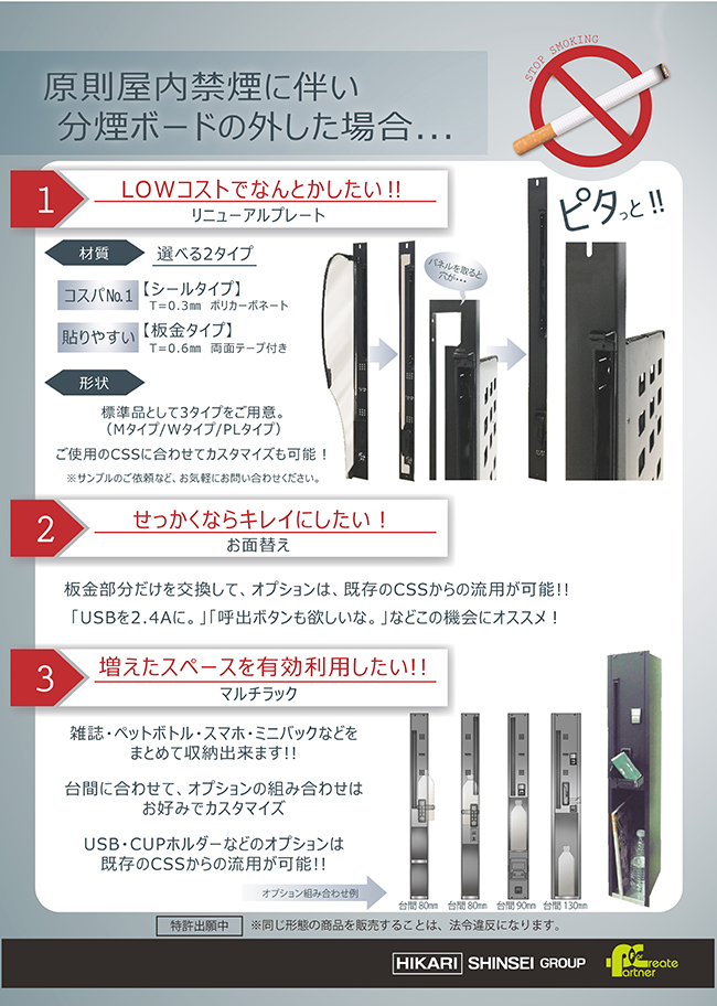 リニューアルプレート